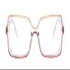 PARWANA Large Square Computer Reading Glasses, Blue-Light Blocking, Magnifying, Anti-Eye-Strain, Clear, +250 view 2