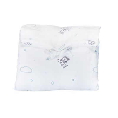 Organic Cotton Changing Mat, Whi