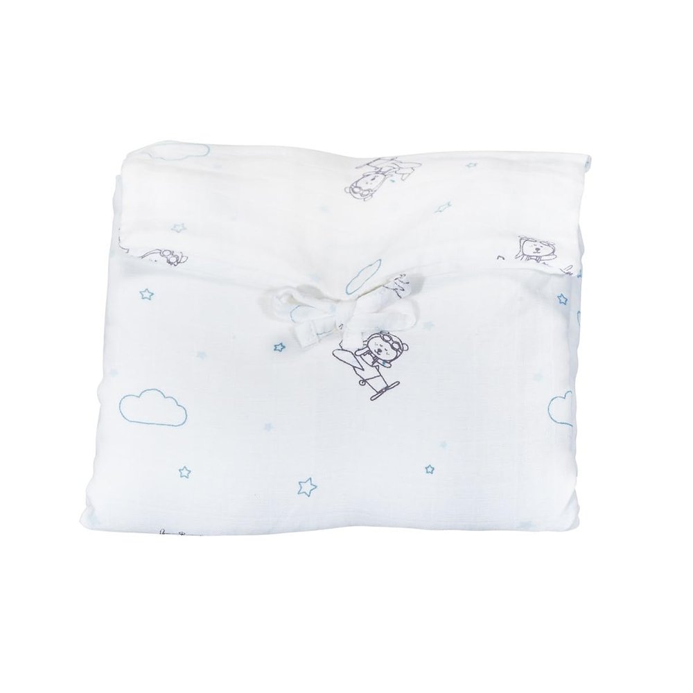 Organic Cotton Changing Mat, Whi