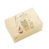 Personalized Baby Memory Box for Birth and Christening, with Name (M, Frog) view 1