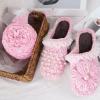 3-Piece Soft Snowflake Cotton-Blend Chenille Yarn, Chunky, for Hand Knitting and DIY Crochet Scarves (Color: 3PC 07) view 2