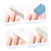 minkissy 100-Piece Sponge Nail Buffers for Filing and Polishing view 2
