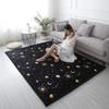 Single Tree Forest Rug for Kids’ Room, Black Background Space, 200 × 350 cm view 1