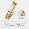 HEXEH 6-Piece Gold Manicure Set with Travel Case view 2