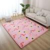 Single Tree Forest Rug for Kids' Room, Pink + Flamingo, 200 x 400 cm view 1