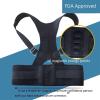 EKSED Posture Corrector Magnetic Therapy Shoulder and Back Support for Men and Women, Handmade view 3