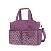 Lmbabter Diaper Bag Tote with Upgraded Changing Station, Multifunctional Baby Bag with Adjustable Shoulder Strap, Purple, One Size view 1