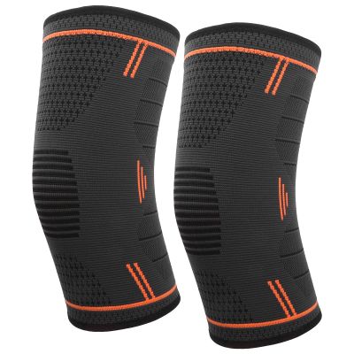 Non-Slip Compression Knee Sleeves, Breathable, Seamless, Cold-Resistant, Knitted, XL