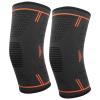 Non-Slip Compression Knee Sleeves, Breathable, Seamless, Cold-Resistant, Knitted, XL view 1