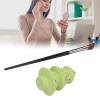Angled Nose Contour Brush Set with Green Sequin Christmas Tree Sponge view 2