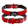 Personalized Pet Collar with Bell for Cats and Dogs, Silver Bone 3 view 3
