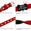 Personalized Pet Collar with Bell for Cats and Dogs, Silver Bone 3 view 4