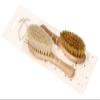 2-Piece Baby Brush Set with Goat-Hair and Cradle Cap Brushes view 1