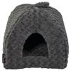 JACK AND VANILLA Iglu Softy Dog Bed, Rosette Gray, XS, 40 x 40 x 40 cm view 2