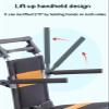 Foldable Transport Wheelchair, Portable Travel Wheelchair with Handbrake view 4