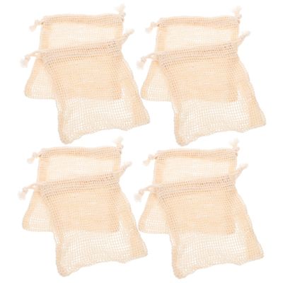 ABOOFAN 40-Piece Colorful Cotton-Linen Soap Saver Bags