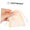 ABOOFAN 40-Piece Colorful Cotton-Linen Soap Saver Bags view 4