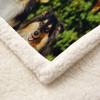 3D Shetland Sheepdog Sherpa Blanket, 100 x 130 cm view 4