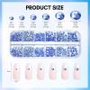 Makartt Crystal Nail Rhinestones, Dark Blue, Flat-Back for Crafts view 4