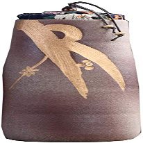 BPIlot Decorative Stainless Steel Urns for Adults, Funeral Ceramic, Double Lid, Sealed, Moisture-Resistant, Handmade, High-Temperature Fired, Cremation (A