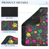 Colorful Hearts and Animal Paws Seat Belt Pads view 4