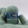 50 + 20 g/Set Plush Mink Cashmere Yarn, Anti-Pilling, Fine Quality, Hand-Knitting Yarn for Cardigans and Scarves, Women's, Color: 878 Diamond Blue view 4