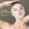 Worparsen Women's V-Line Face-Lifting Chin Strap, Adjustable, Black view 3