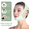 Worparsen Women's V-Line Face-Lifting Chin Strap, Adjustable, Black view 4