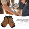 Septpenta Professional Leather Farrier Chaps, Adjustable Belt, 4 Pockets, One-Touch Closure, Mesh Lining, 73 x 37 cm view 2