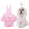 MOTUZP Dog Hygiene Pants, Pet Menstrual Shorts, Adjustable, Washable, Reusable (Pink) view 1