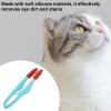 Dog Cleaning Comb with Silicone Brush Head view 3