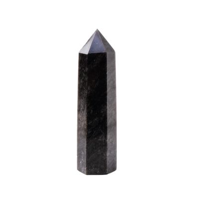AtkitS Beautiful 1pc Natural Golden Obsidian Crystal Point for Home, Room and Aquarium Decor