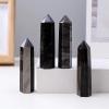 AtkitS Beautiful 1pc Natural Golden Obsidian Crystal Point for Home, Room and Aquarium Decor view 2