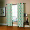 2-Piece 3D Cartoon Flower Blackout Curtains with Grommets view 2