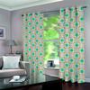 2-Piece 3D Cartoon Flower Blackout Curtains with Grommets view 3