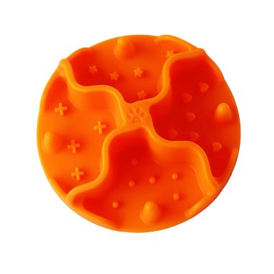 Easy-to-Clean Pet Feeding Mat, Silicone Slow Food Pad