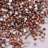 SS3-SS30 Crystal AB Non-Hot-Fix Flatback Rhinestones for 3D Nail Art, Gold 58, SS6, 1,440 Pieces view 1