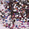SS3-SS30 Crystal AB Non-Hot-Fix Flatback Rhinestones for 3D Nail Art, Gold 58, SS6, 1,440 Pieces view 4