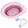 Samnuerly Sitz Bath for Toilet Seat, Postpartum Perineal Soaking Basin, Universal Fit, Gray, 38 x 35.5 cm view 1