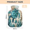 Vintage-Style Hot Water Bottle with Cover view 3
