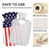 HMZXZ 2 L Hot Water Bottle with Cover, Abstract American Flag Design view 4