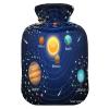 HMZXZ 2 L Hot Water Bottle with Solar System Planets Cover view 1