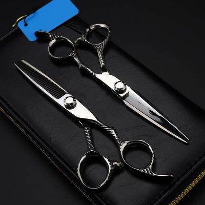 SUNMME Hair Cutting Scissors, 6-Inch Professional 440C Steel Hairdressing Shears