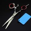 SUNMME 5.5-Inch Left-Handed 440C Rotating Hair Cutting and Thinning Scissors view 2