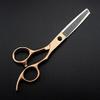 SUNMME 6-Inch Hair Cutting Scissors, Professional 440C Steel Hair Shears, Rose Gold view 1