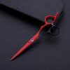SUNMME 6CR 6-Inch Red and Black Professional Hair-Cutting Scissors view 4