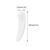 SKYPRO Mini Cosmetic Spatulas, Curved Scoops, 50-Piece Set with Transparent PET Bottle view 2