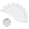 SKYPRO Mini Cosmetic Spatulas, Curved Scoop, White, 50 Pieces view 4