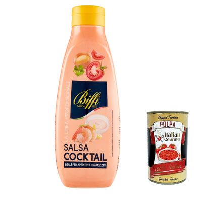 Italian Gourmet Cocktail Sauce, Salad Dressing Squeeze, 3 x 800 g