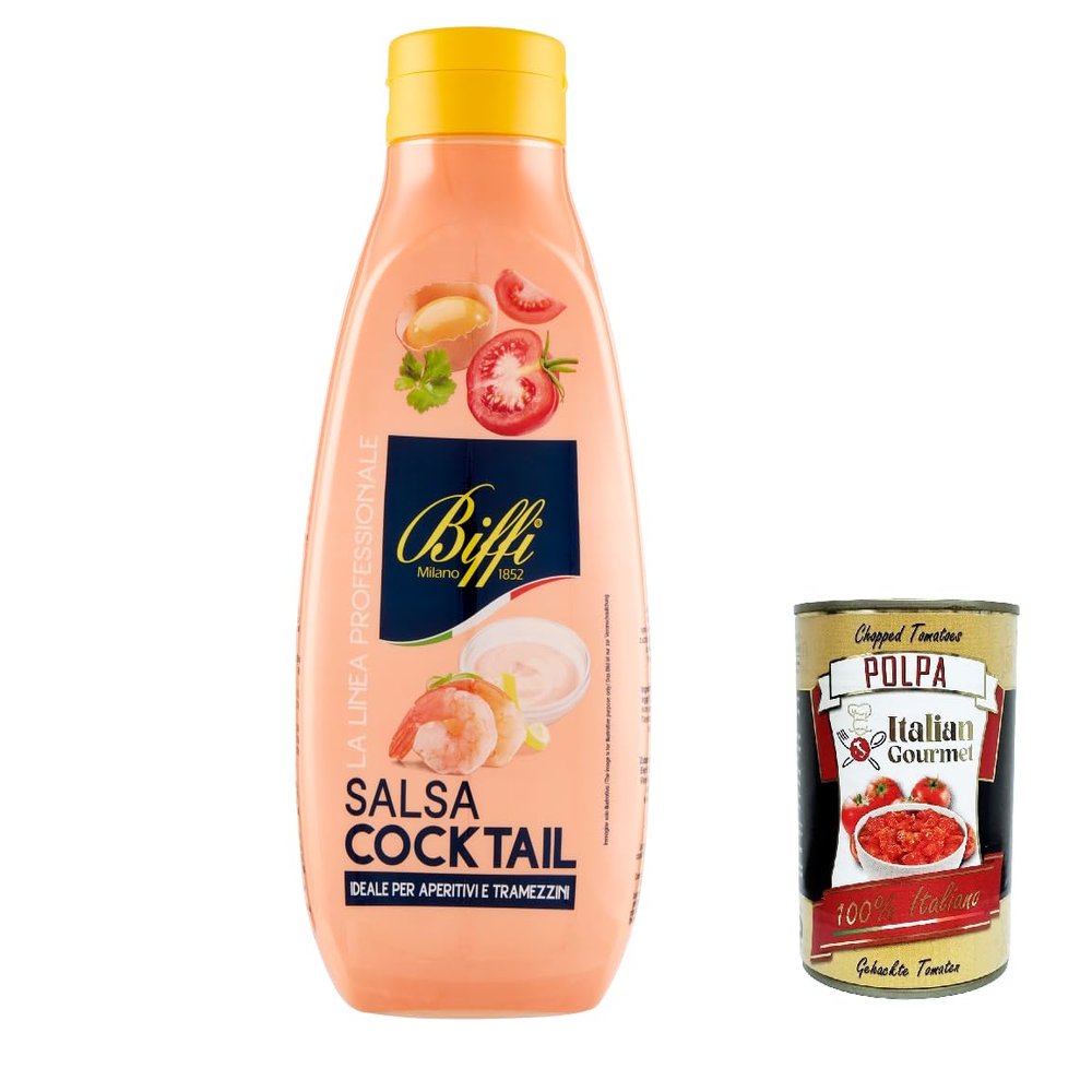 Italian Gourmet Cocktail Sauce, Salad Dressing Squeeze, 3 x 800 g